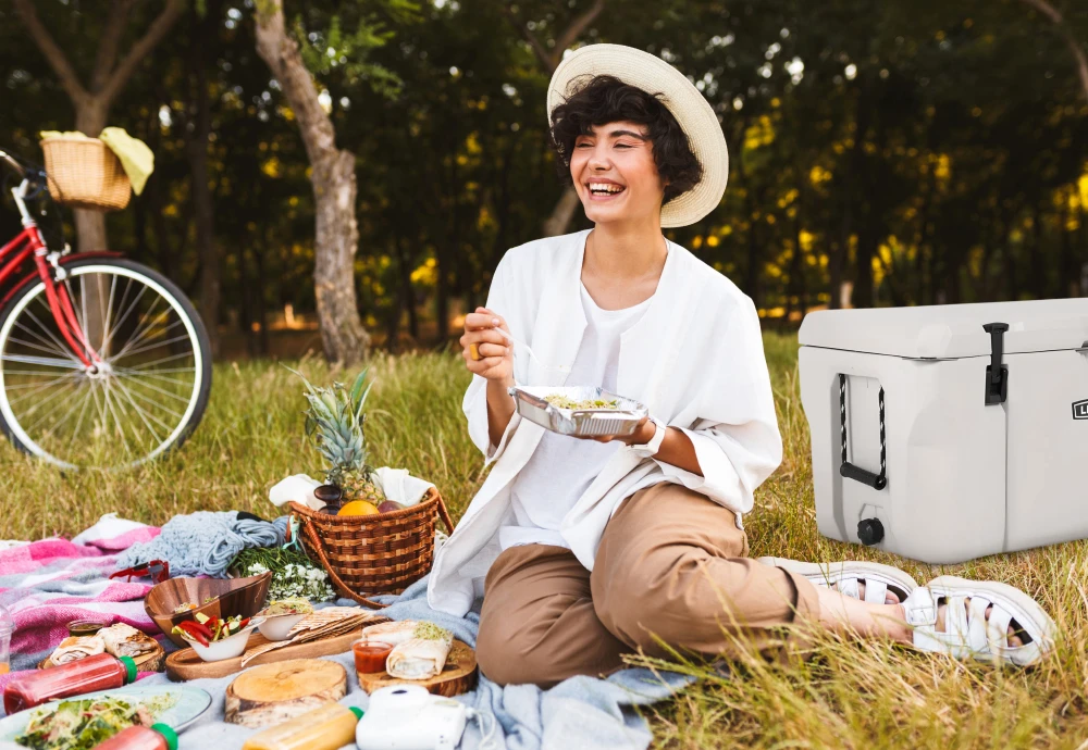 portable ice box cooler