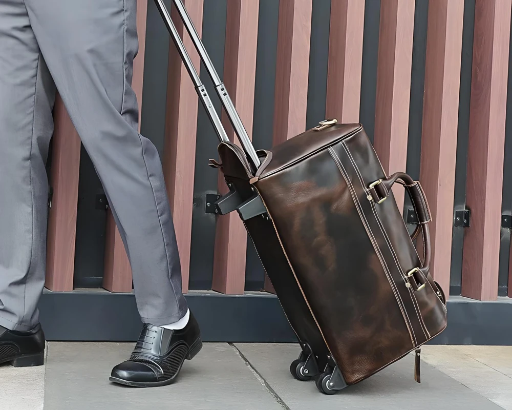 luggage bag trolley